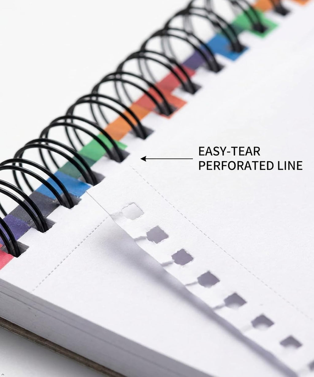 9 x 12 Sketch Book – 100 Sheets Top Spiral Bound Drawing Pad | DISH HOME