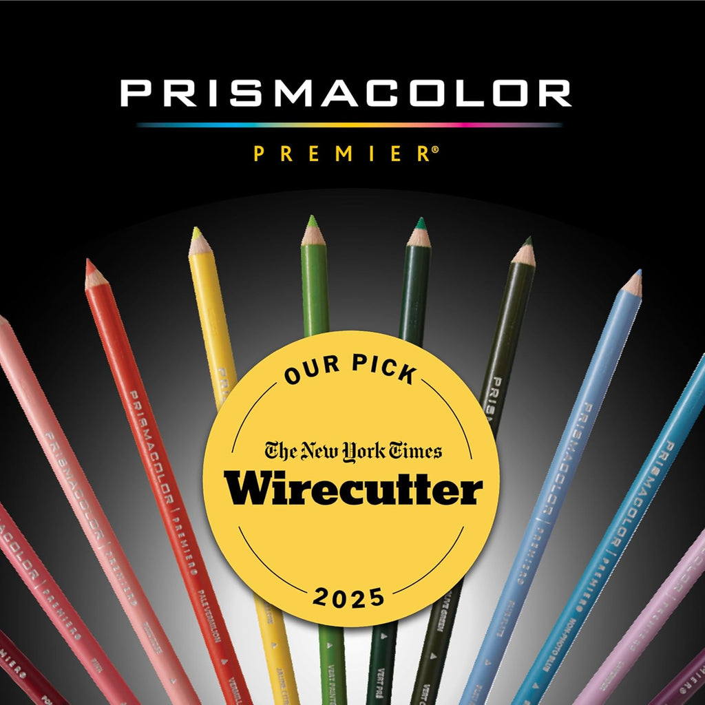 Prismacolor Premier Colored Pencils, Soft Core, 72 Count Assorted Colors – Professional Artist Coloring & Drawing Set