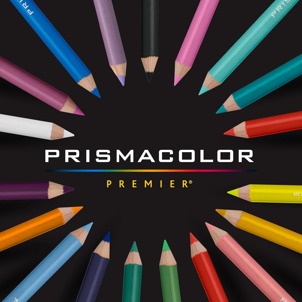 Prismacolor Premier Colored Pencils, Soft Core, 72 Count Assorted Colors – Professional Artist Coloring & Drawing Set