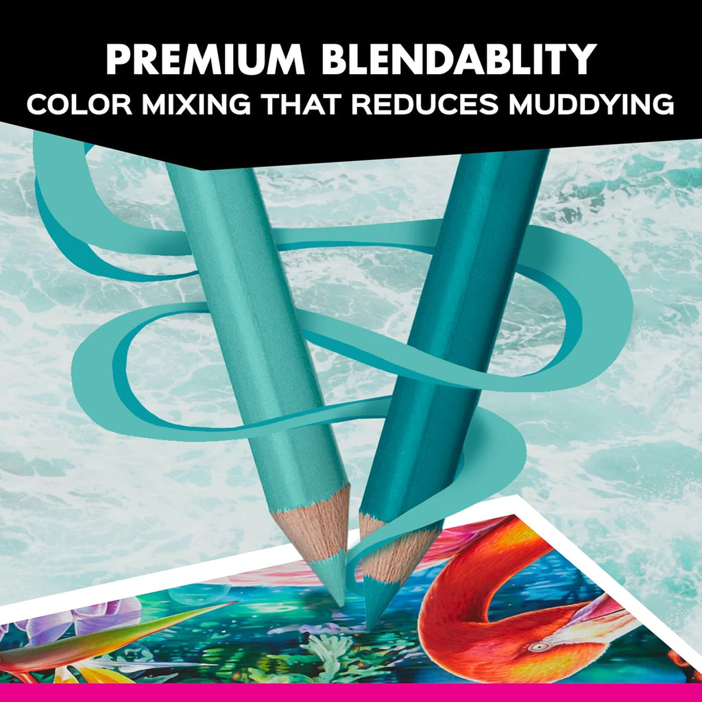 Prismacolor Premier Colored Pencils, Soft Core, 72 Count Assorted Colors – Professional Artist Coloring & Drawing Set